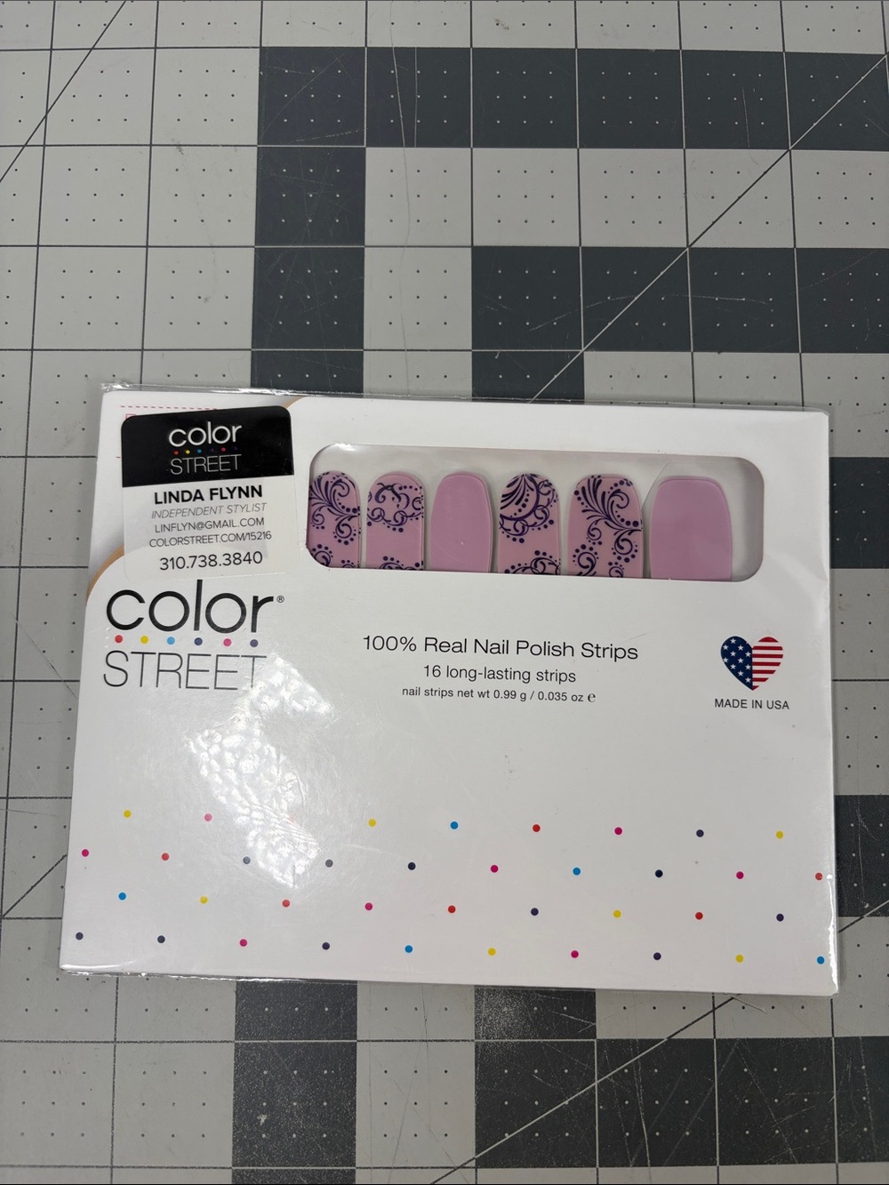 Color Street Nail Polish Strips Lot of 7 Glitter Solid & Pattern - Picture 10 of 15